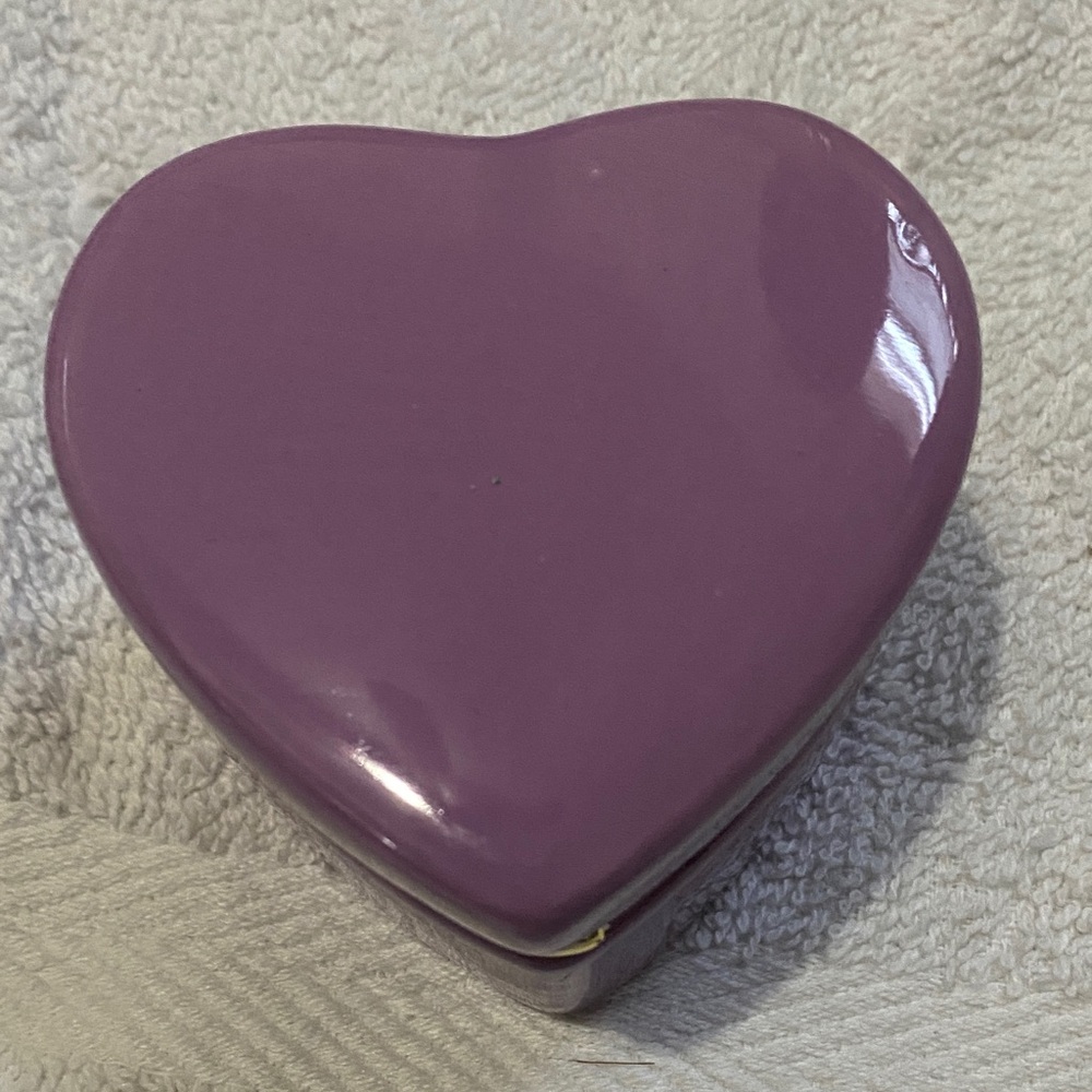 Purple Heart Jewelry Box - Women Jewelry